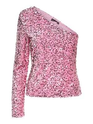 Bluza damă Pieces cu paiete M Rosebloom