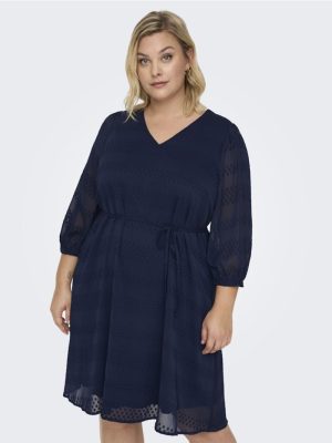 Rochie damă Only Carmacoma Night Sky, mărimea 48 - Plus Size